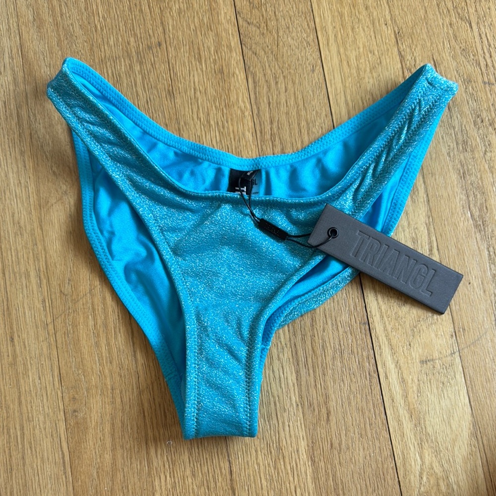 COPY - Triangl Blue Bikini Bottom